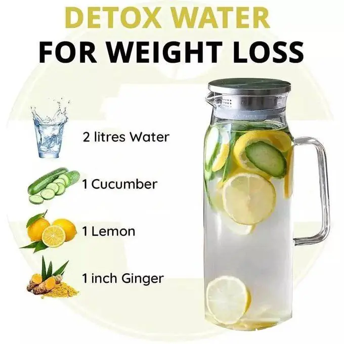🍋 Detox Water for Weight Loss 💧🥒
