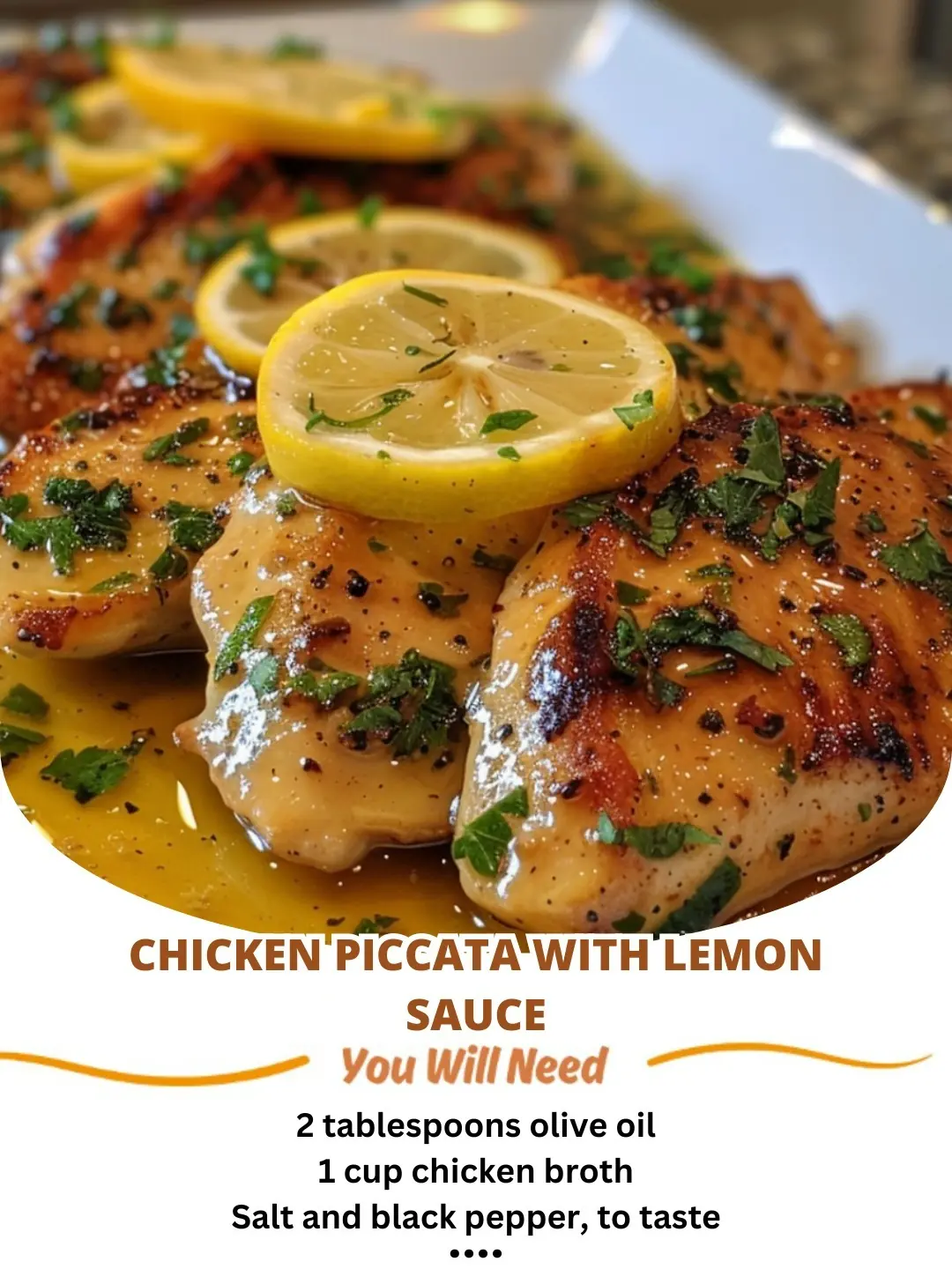 Chicken Piccata with Lemon Sauce: A Zesty, Elegant Weeknight Dish! 🍋🍗