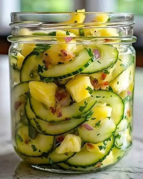 Pineapple Cucumber Salad Recipe – A Refreshing and Zesty Delight