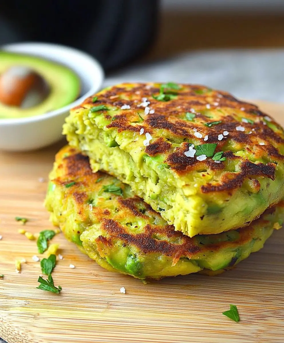 Keto Avocado Egg Patties