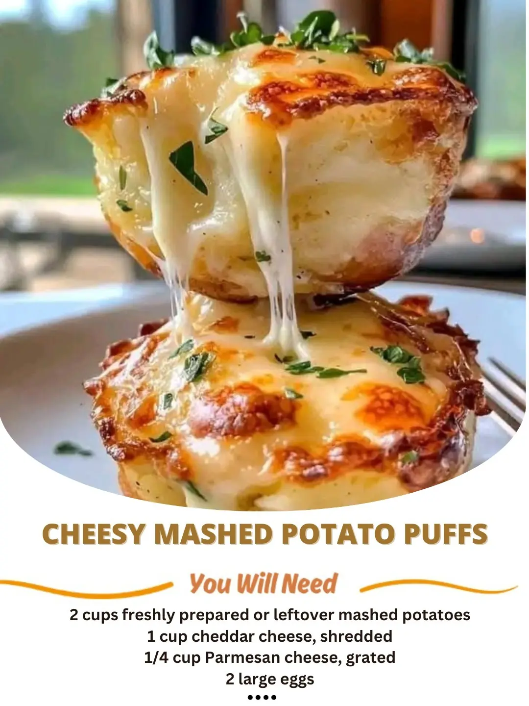 Cheesy Mashed Potato Puffs: A Crispy and Cheesy Treat