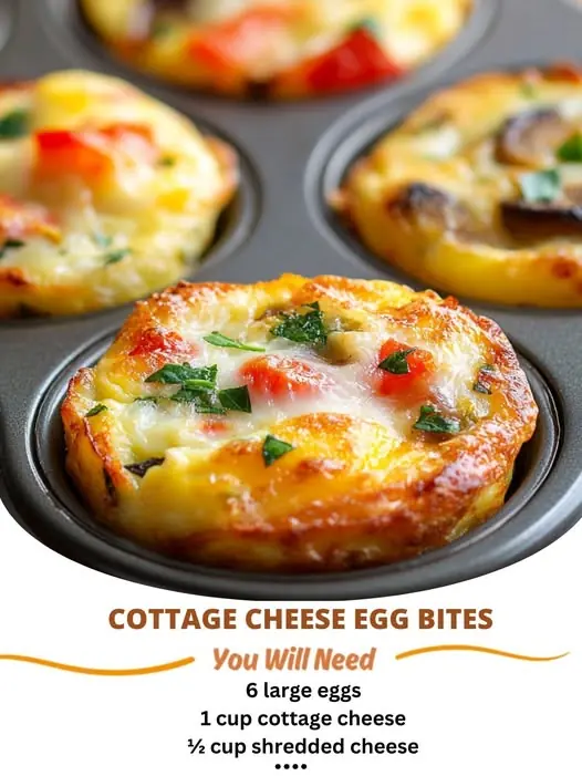 Cottage Cheese Egg Bites