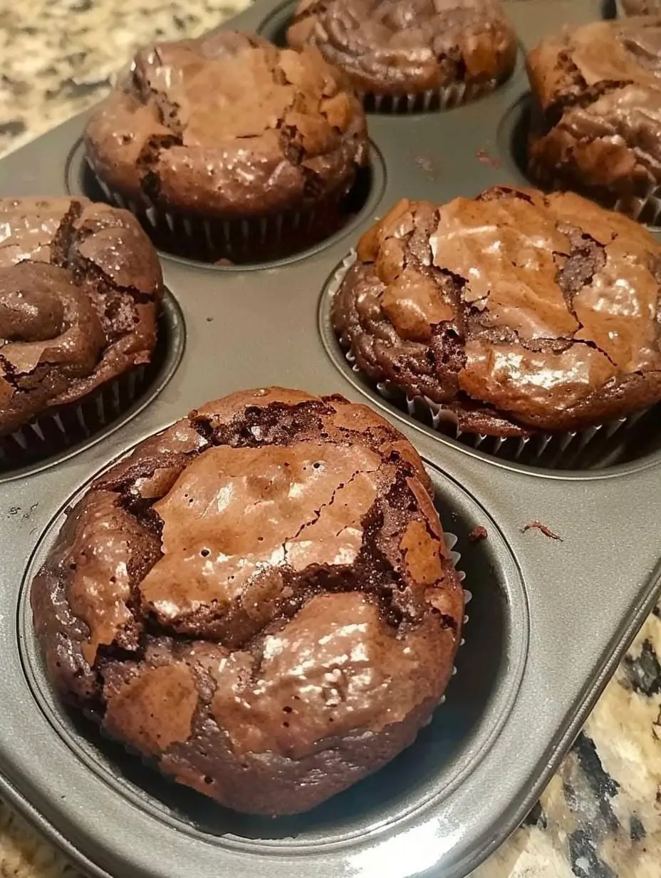 Brownie Muffins Recipe 🍫🧁