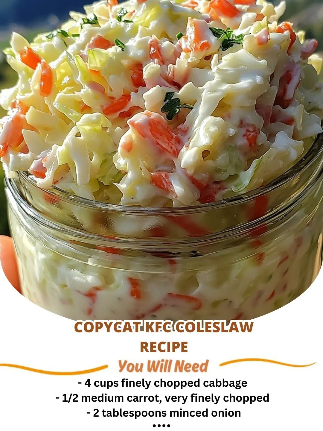 Copycat KFC Coleslaw Recipe: A Classic Side Dish Made at Home 🥬✨