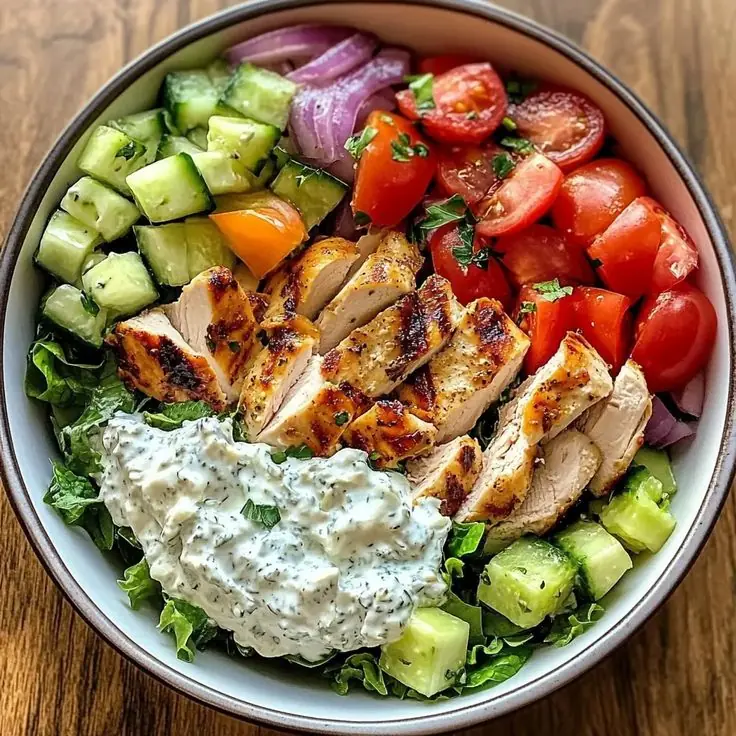 Tzatziki Chicken Salad