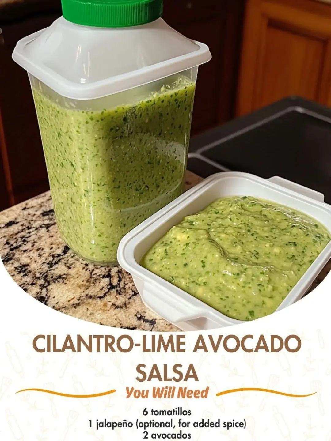 Cilantro-Lime Avocado Salsa 🥑🍋🌿