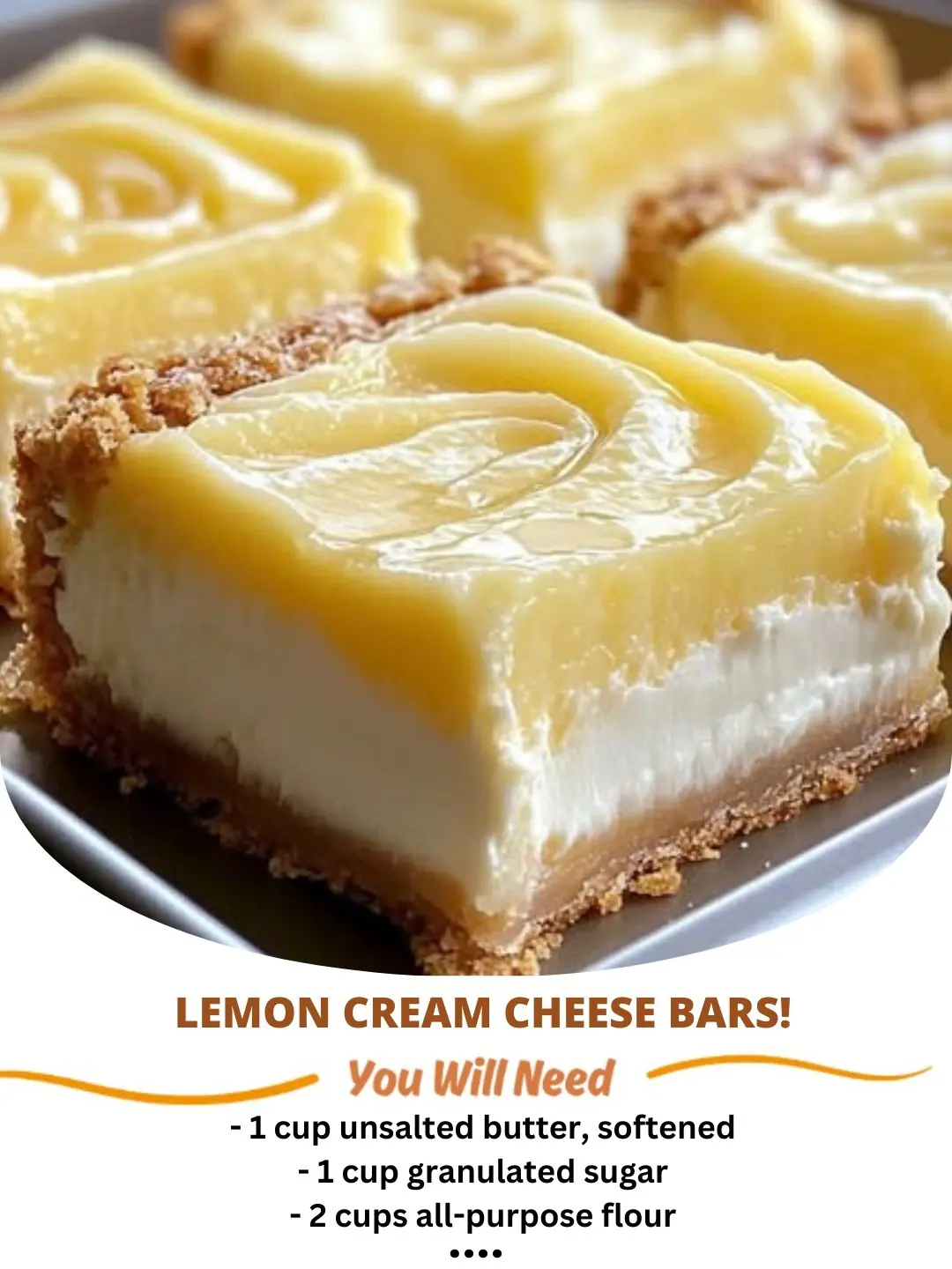 Lemon Cream Cheese Bars