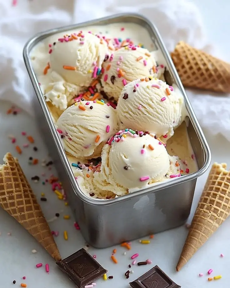 Vanilla Ice Cream Recipe