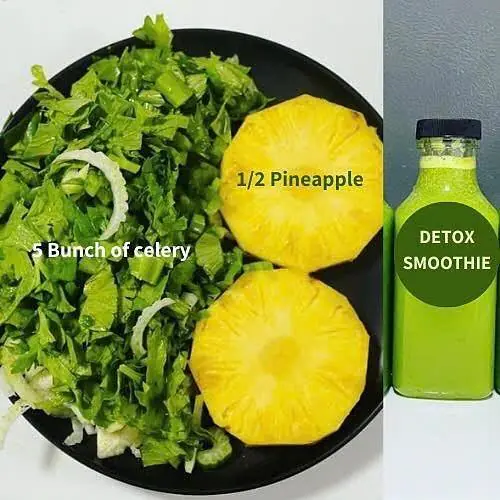 Celery & Pineapple Detox Smoothie Recipe