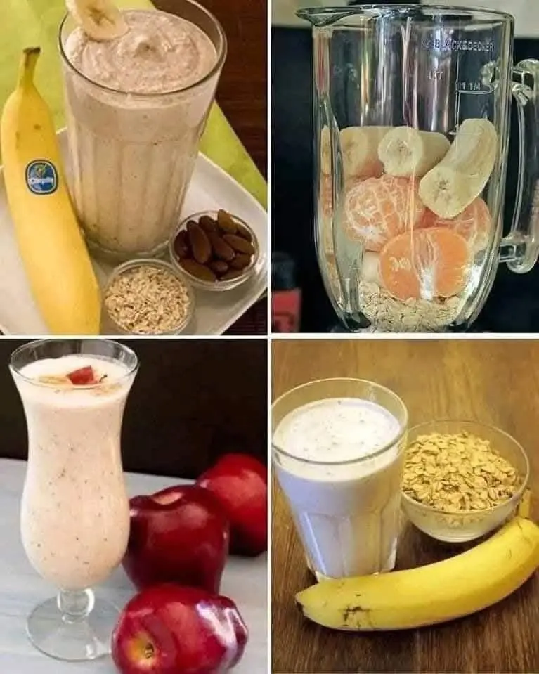 Delicious & Nutritious Breakfast Smoothies 🥤🍌🍎🍊