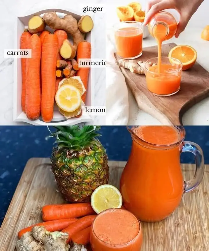 Boost Your Immune System with This Homemade Juice: Pineapple, Turmeric, Carrots & Lemons!