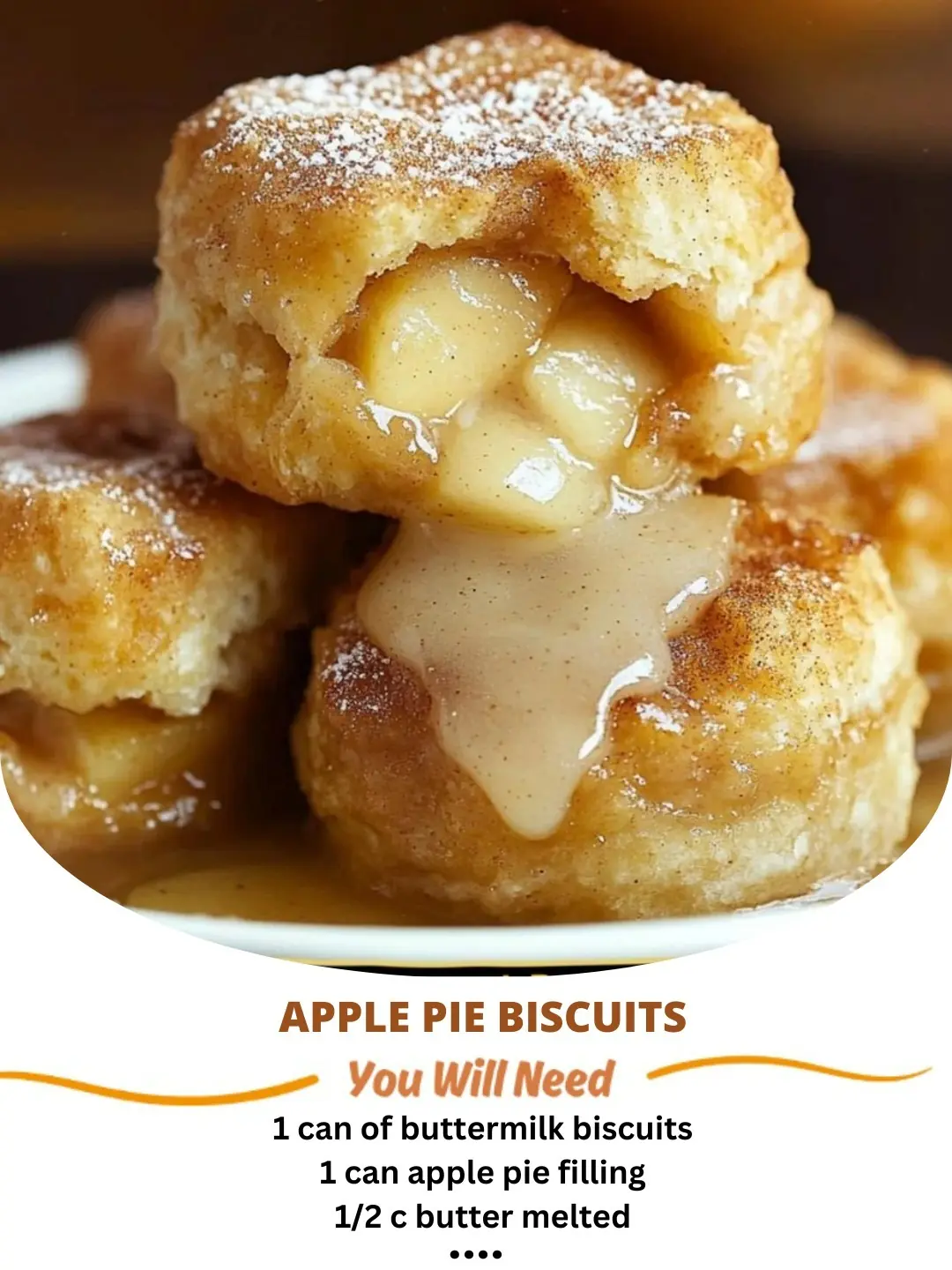 Apple Pie Biscuits: A Sweet, Cinnamon-Packed Treat That’s Easy to Love 🍎🍪✨