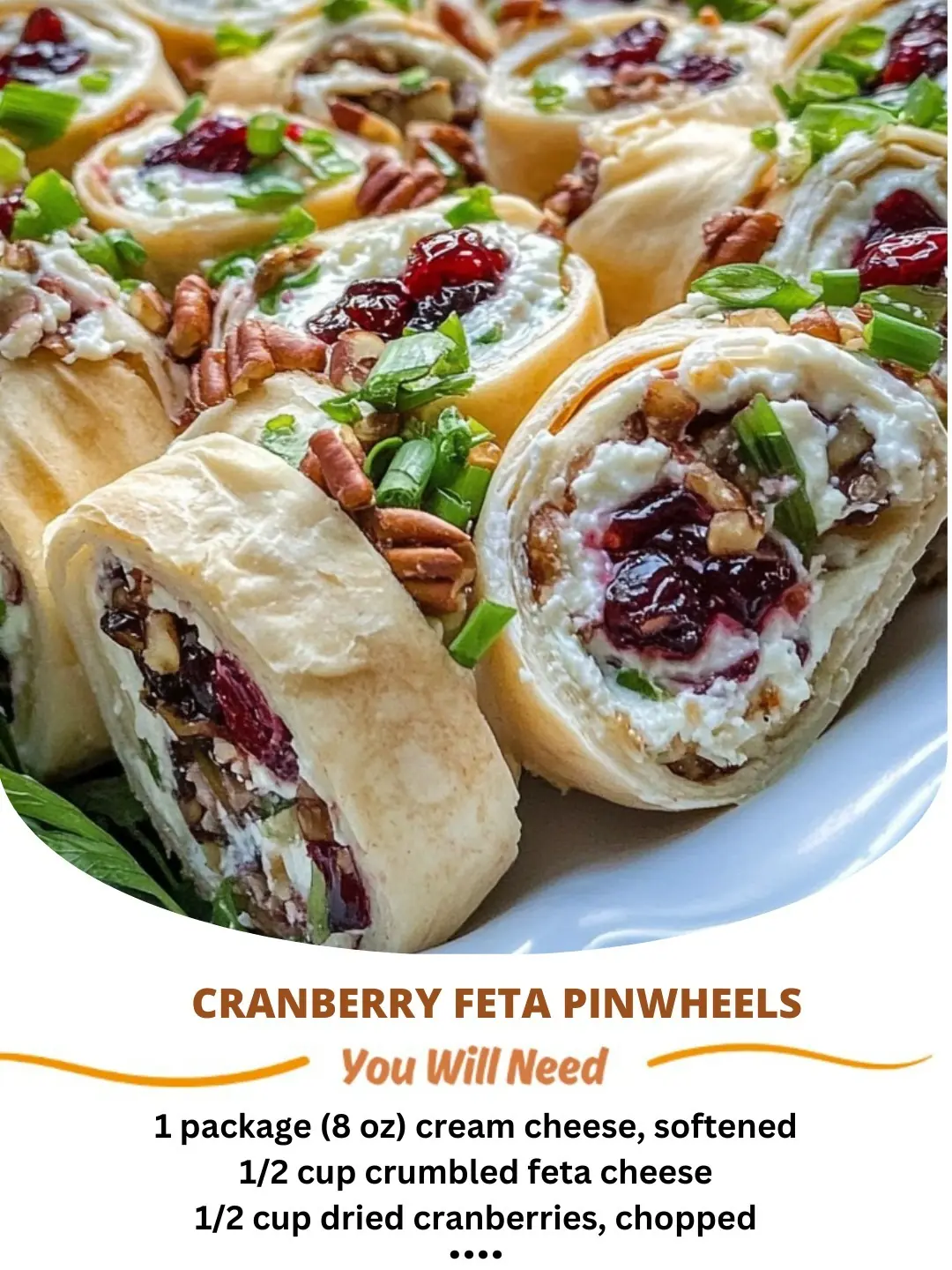 Cranberry Feta Pinwheels: Festive, Flavorful Roll-Ups That Will Impress! 🍲🧀