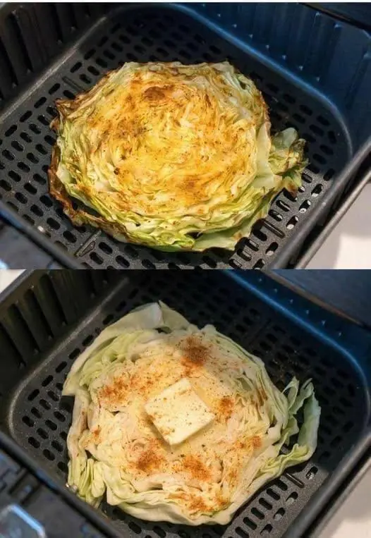 Air Fryer Cabbage Steaks