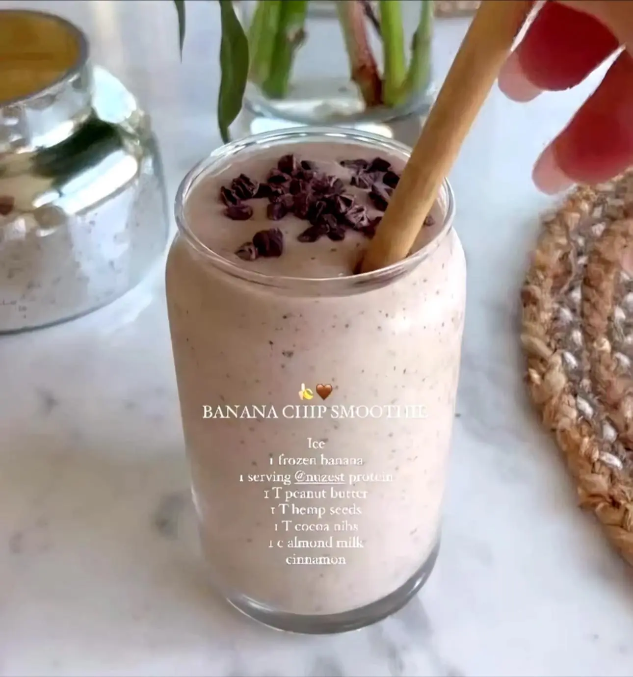 Banana Chip Smoothie – A Delicious and Nutritious Treat 🍌🍫