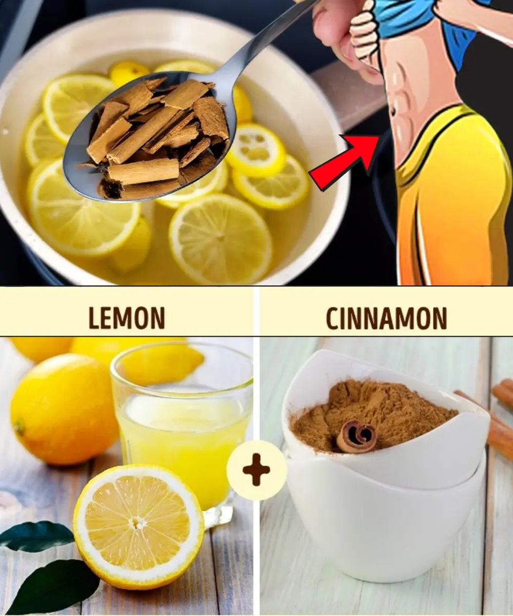 Lose Weight in 7 Days Forever! Melt Belly & Hip Fat with Cinnamon & Lemon