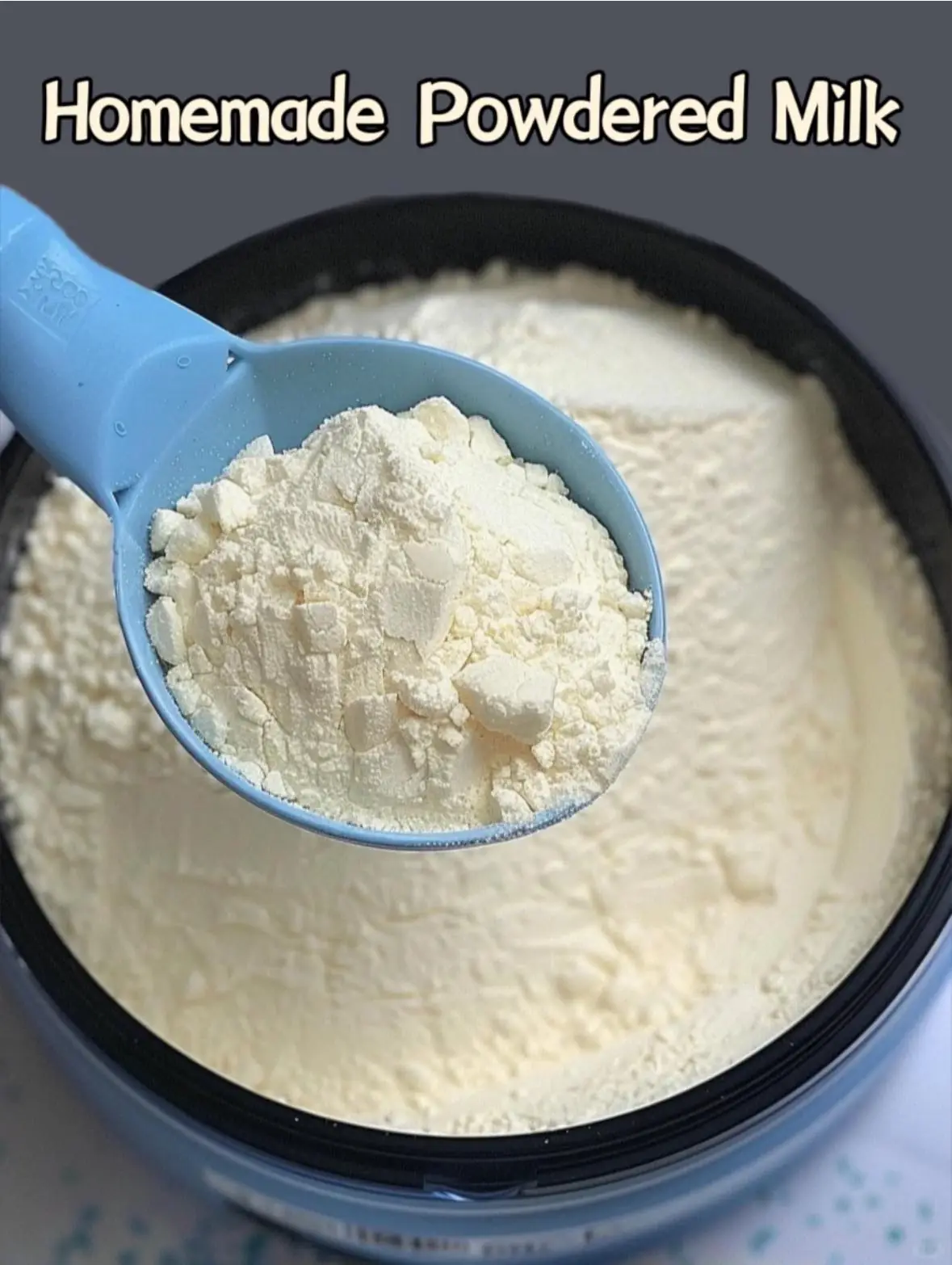 How to Make Powdered Milk at Home ⬇️