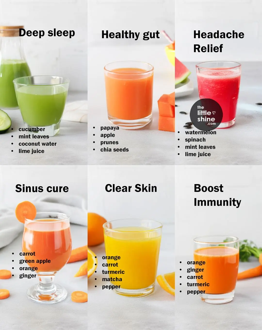 6 Powerful Juice Recipes for a Healthier You! 🥤✨