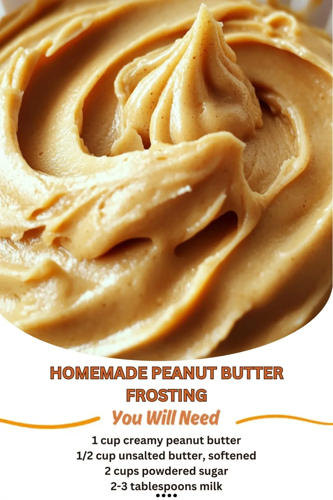 Homemade Peanut Butter Frosting