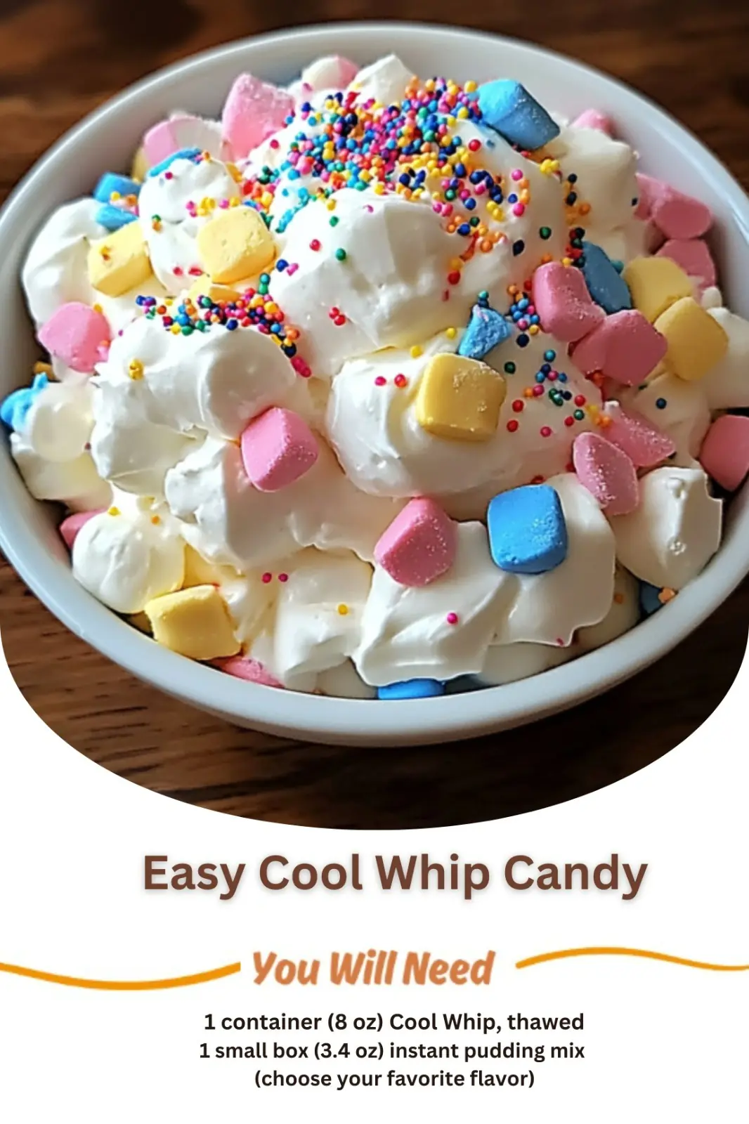 Easy Cool Whip Candy