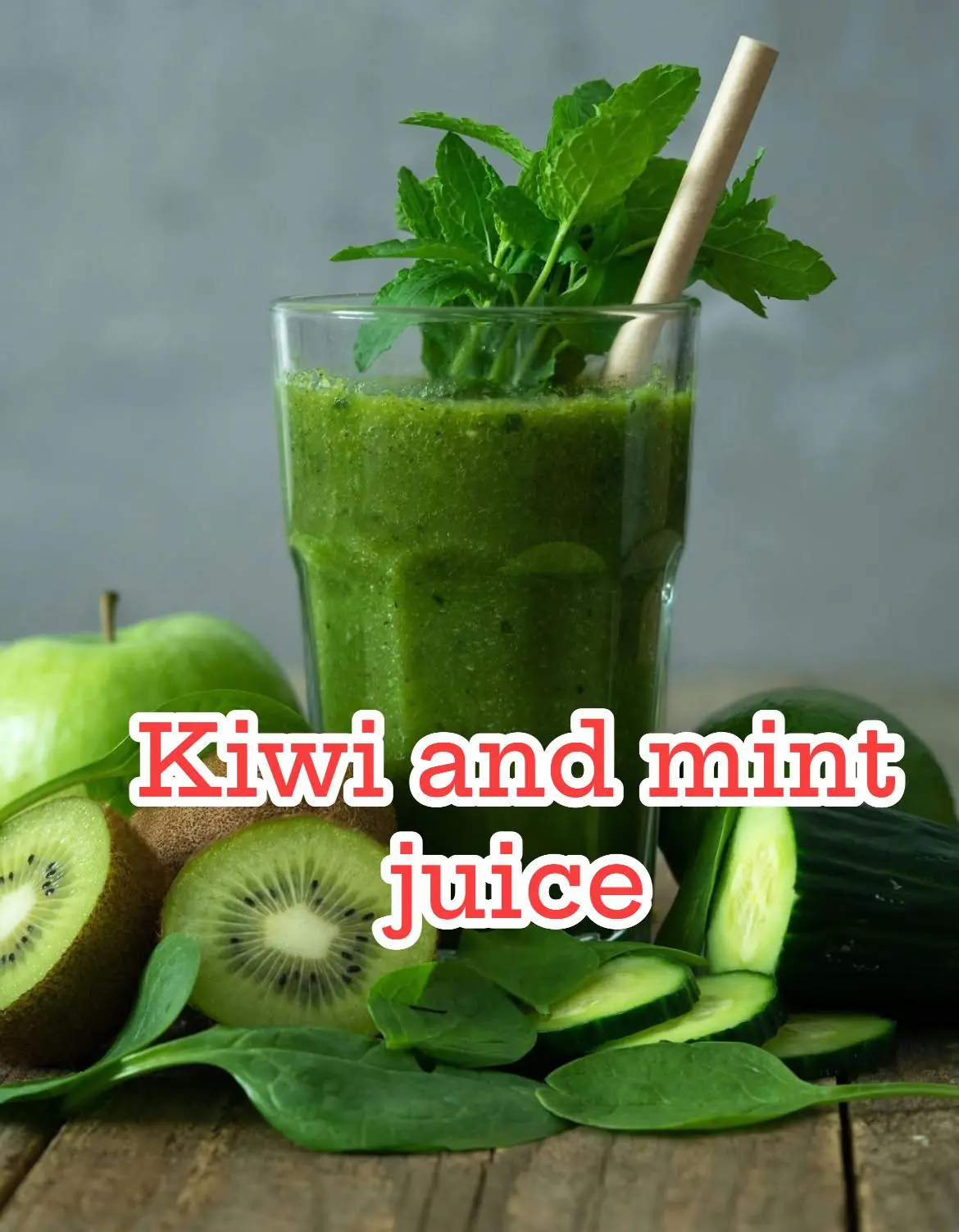 Kiwi & Mint Juice 🥝🌿🥤