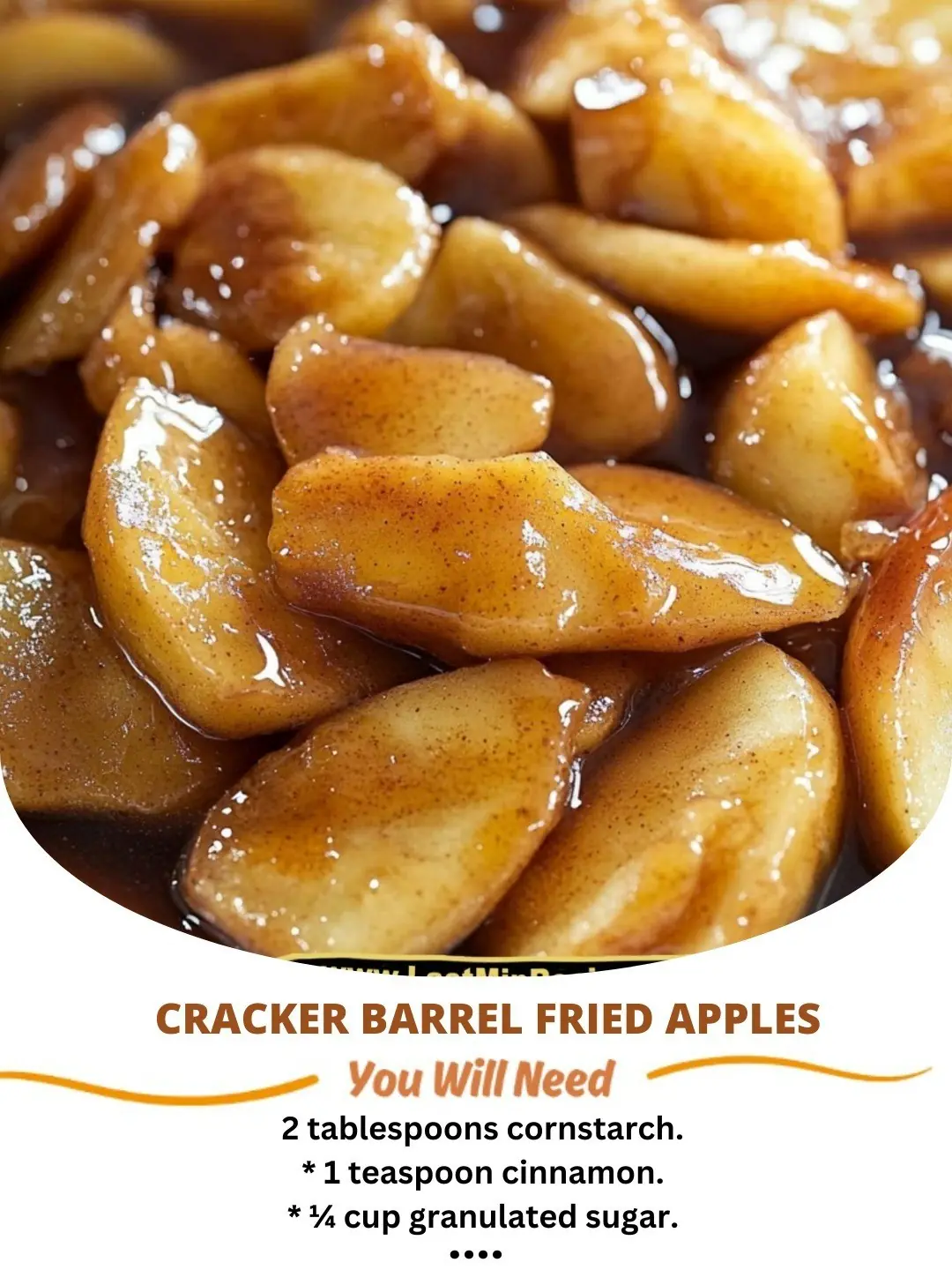 Cracker Barrel Fried Apples