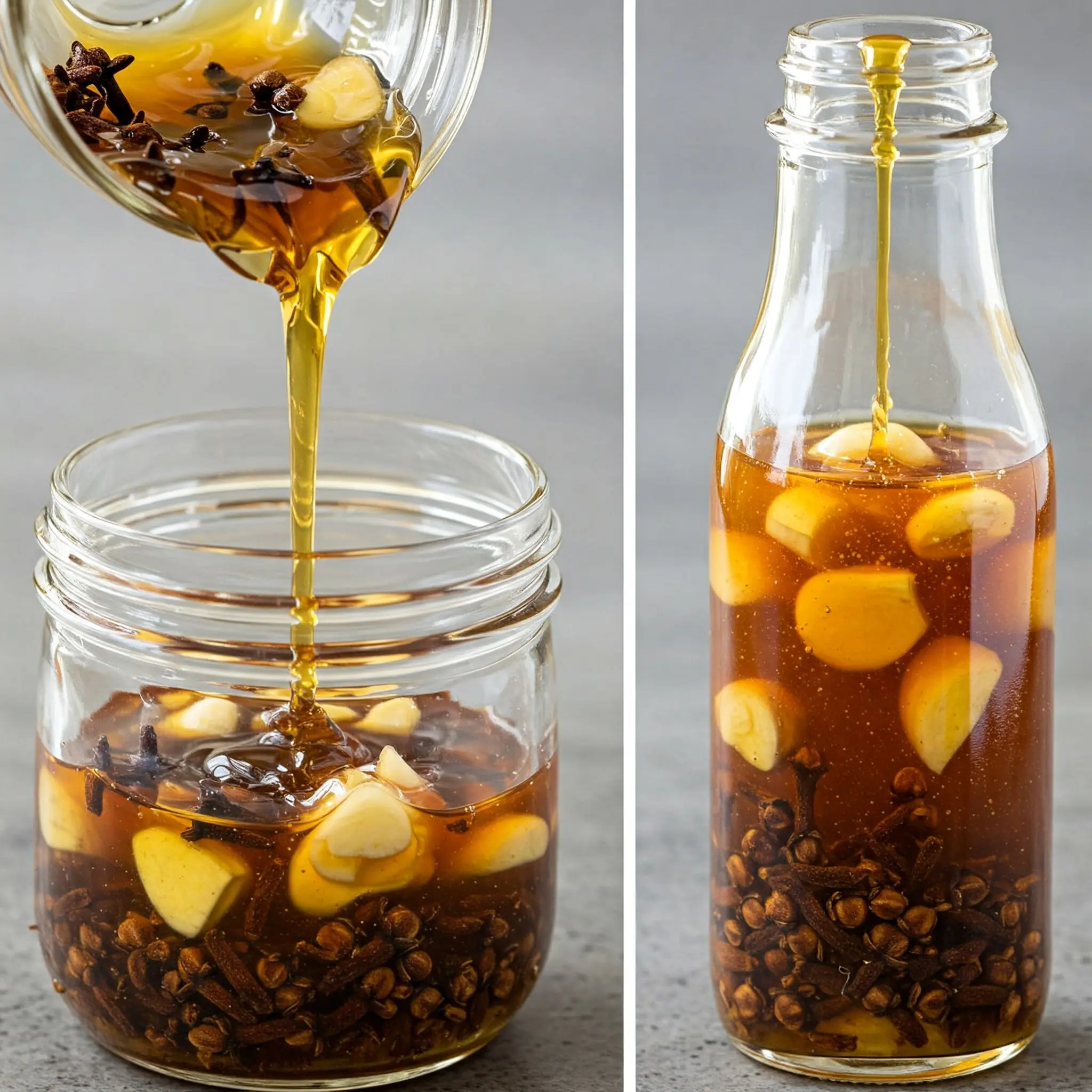 Mix clove, garlic, and honey, and you will thank me.