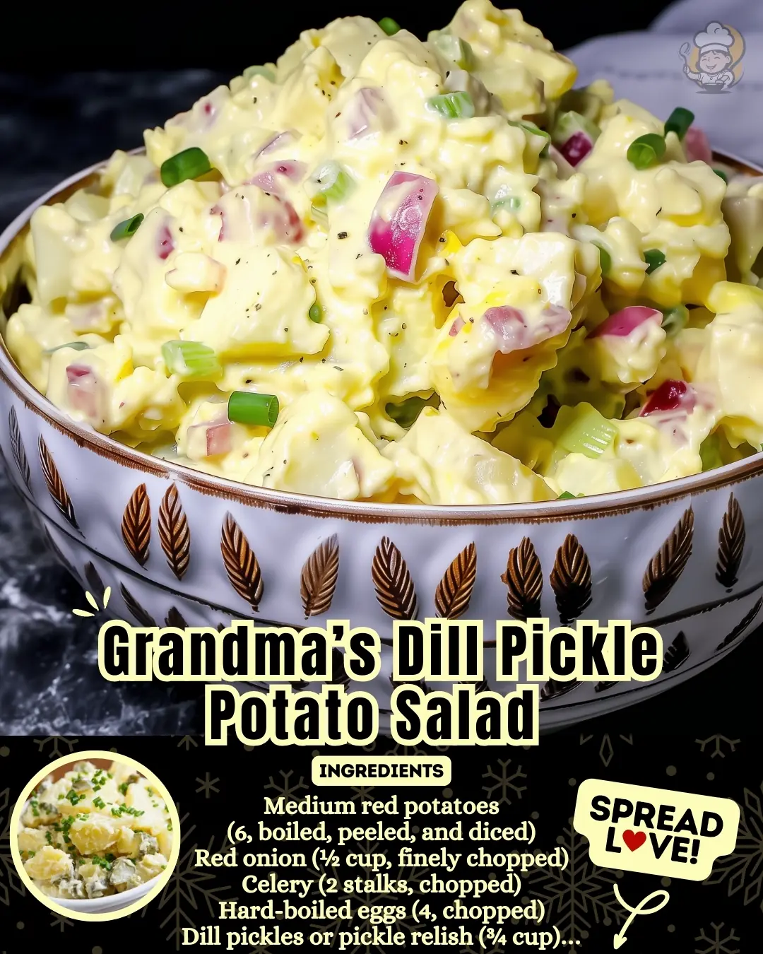Dill Pickle Potato Salad