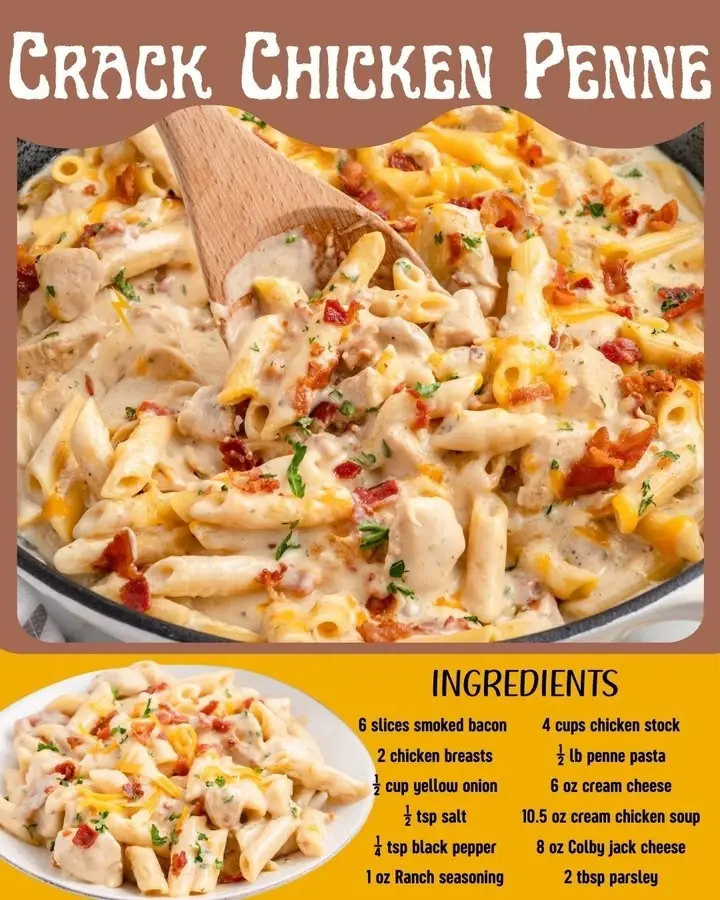 Crack Chicken Penne