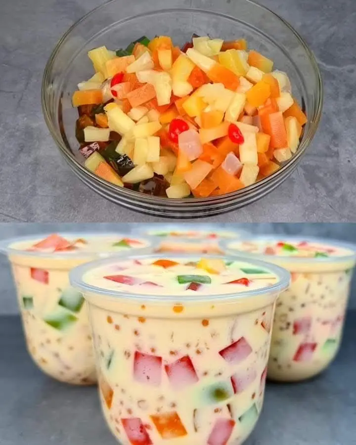 Fruity Tapioca Jelly Drink