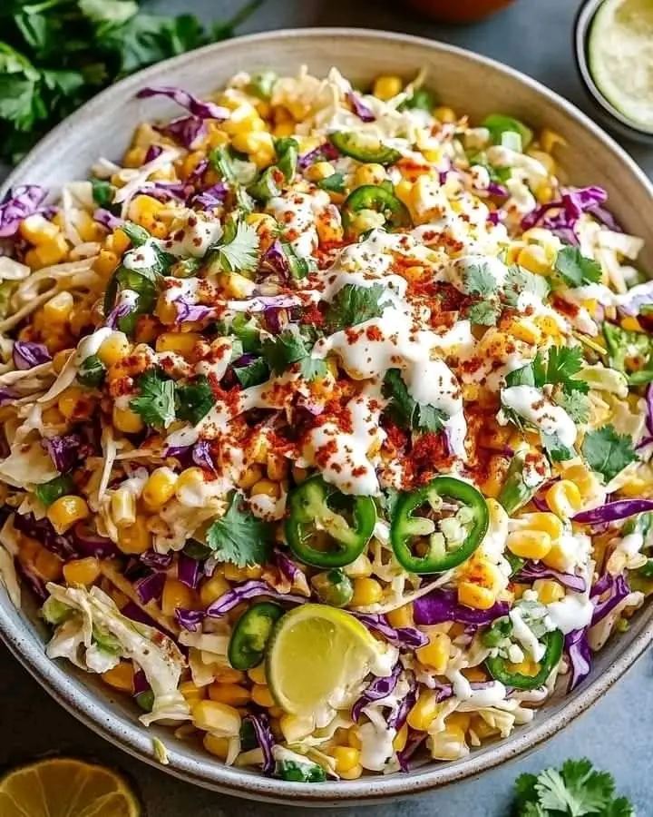 Mexican Street Corn Coleslaw