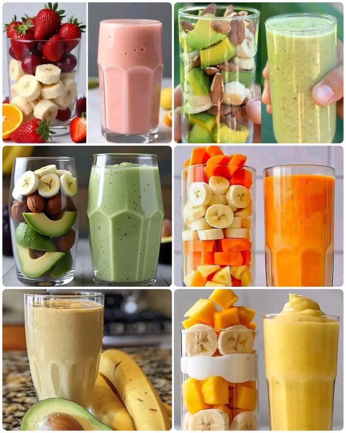 6 Refreshing & Nutritious Smoothies for a Healthy Body
