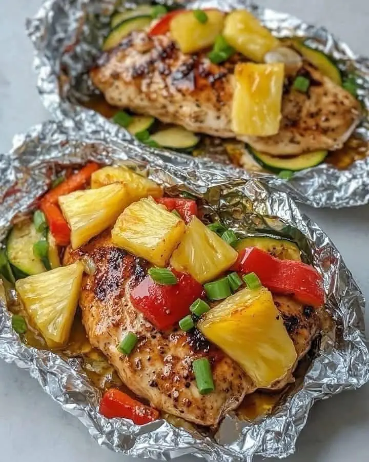 CHICKEN BREAST WITH PINEAPPLE 🍍