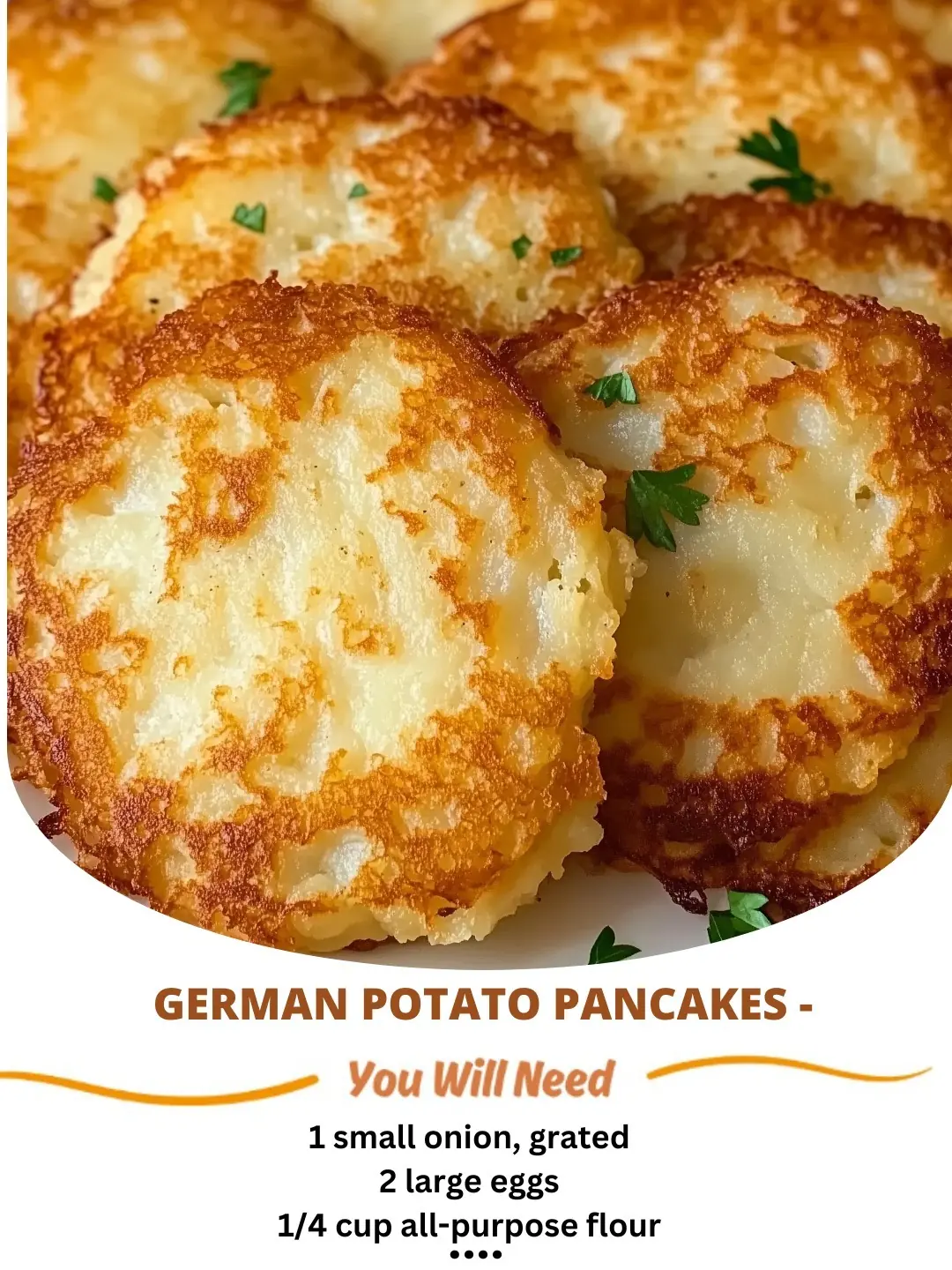 German Potato Pancakes - Don't LOSE this Recipe 😋