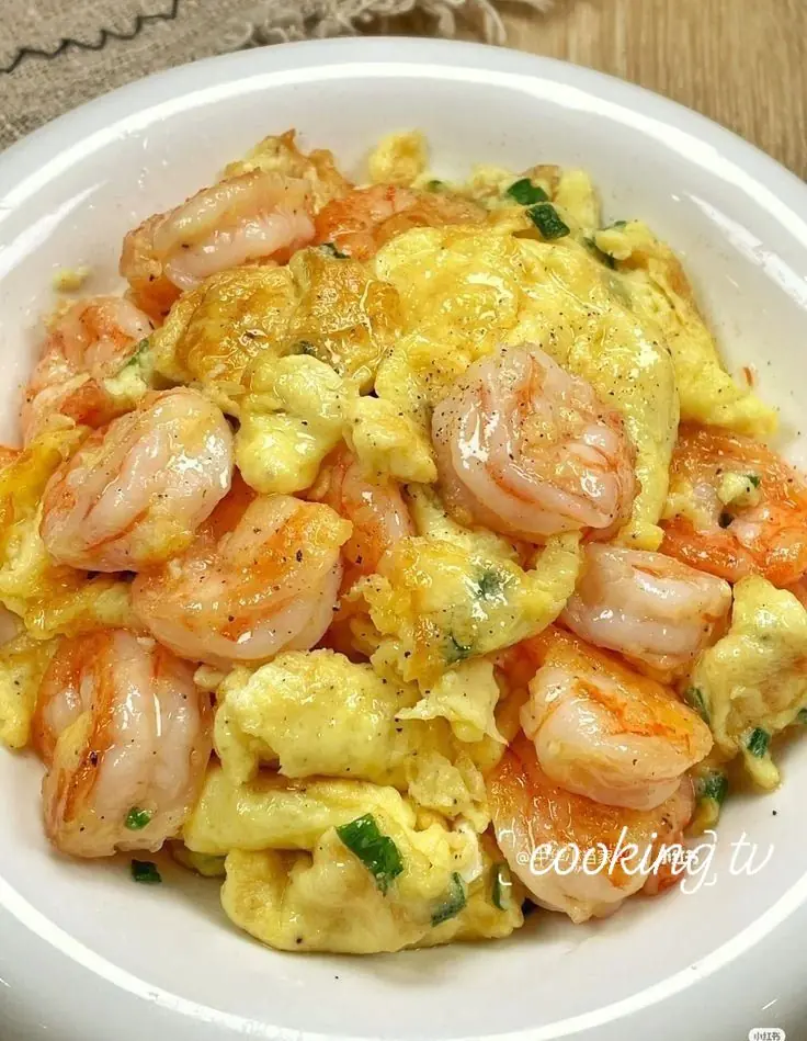 Shrimp and Egg Stir-Fry Recipe