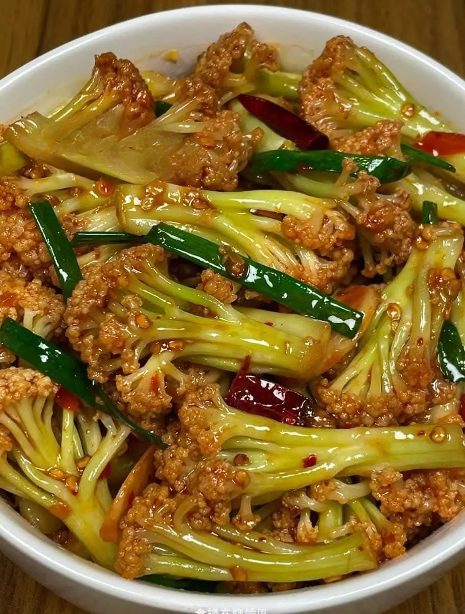 Spicy Stir-fried Cauliflower Recipe