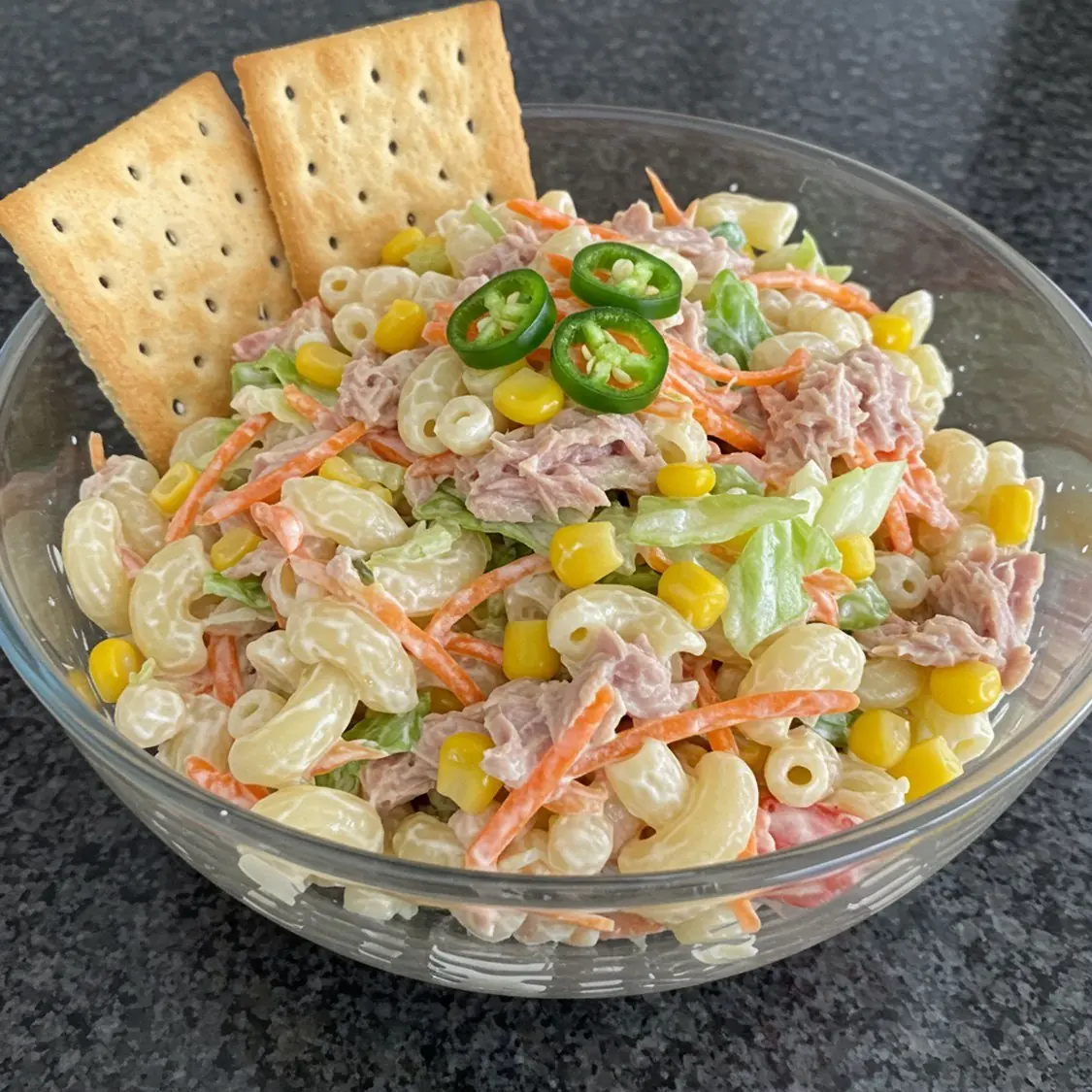 Creamy Tuna Pasta Salad