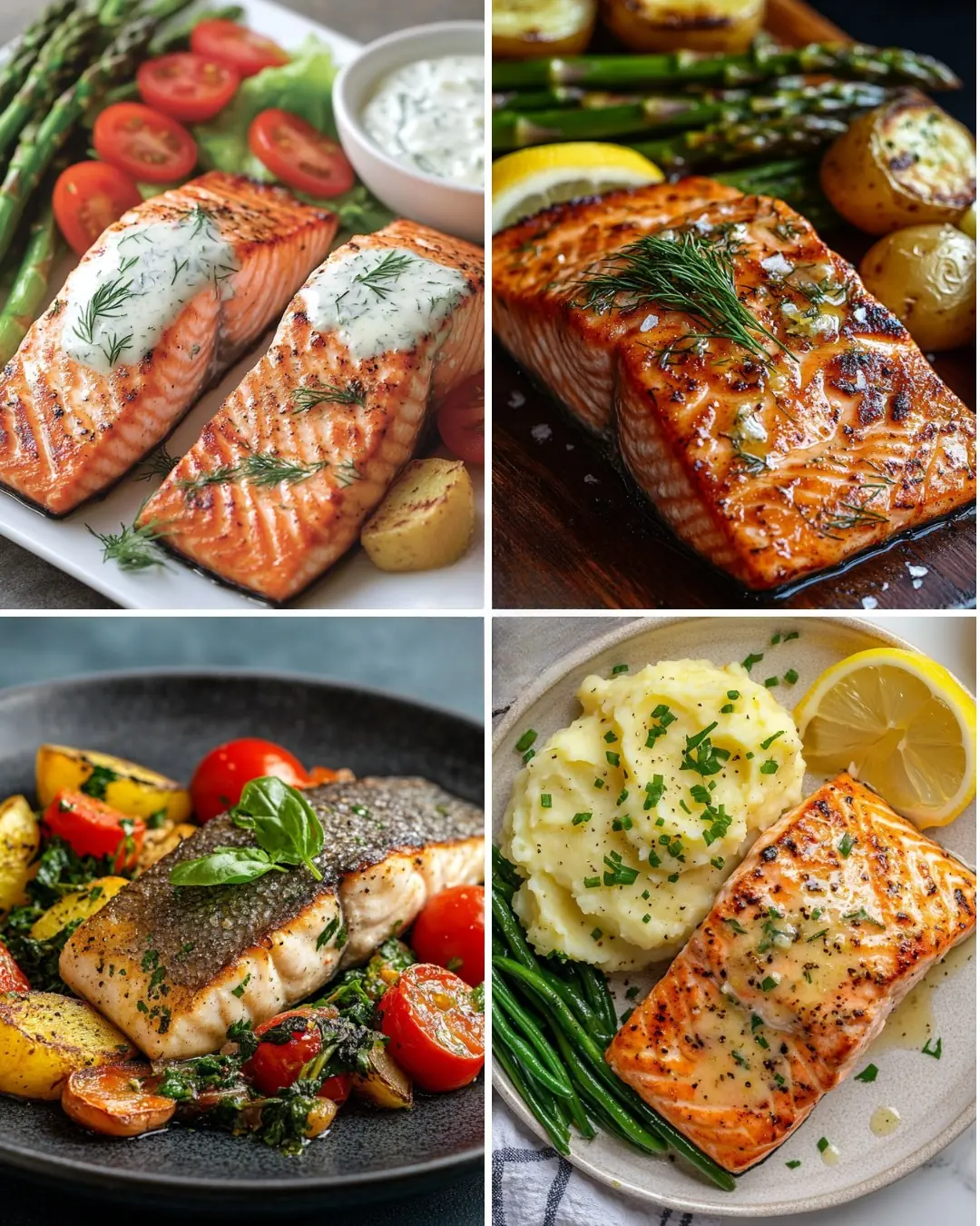 Honey Mustard Salmon & Roasted Asparagus 🐟🍯🥑