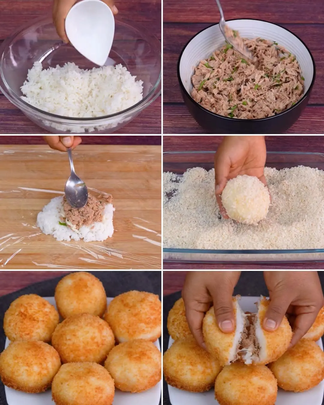 Tuna-Stuffed Rice Balls ๐๐
