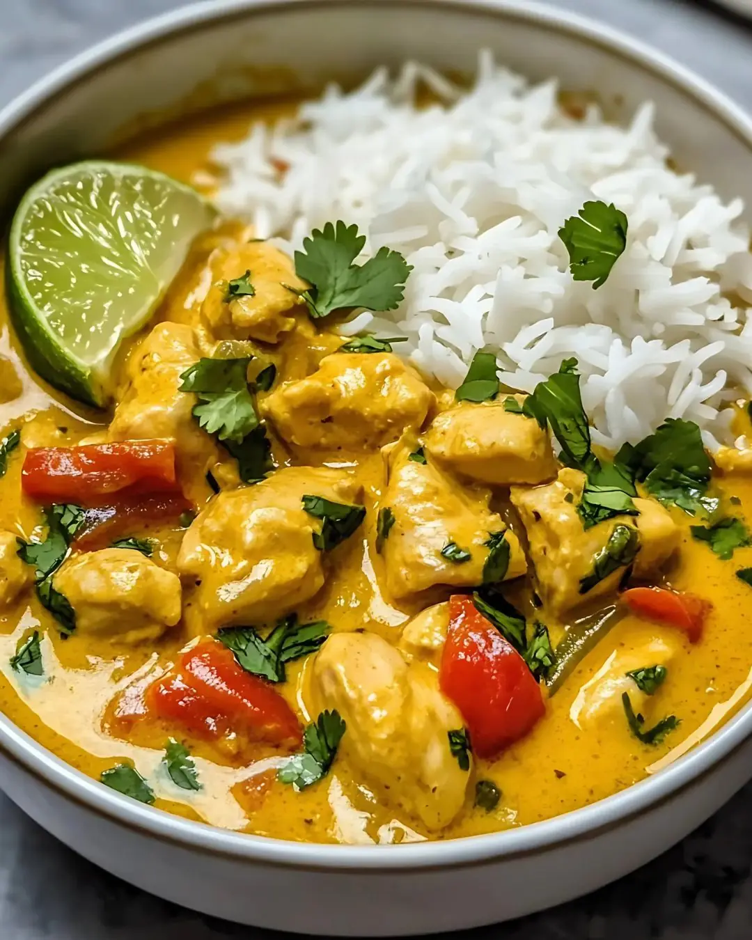 🥥🍋 Coconut Lime Chicken Curry