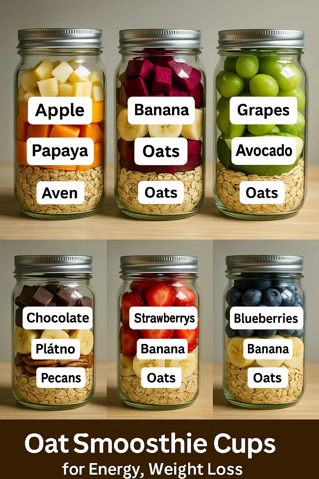 π₯£ Oat Smoothie Cups