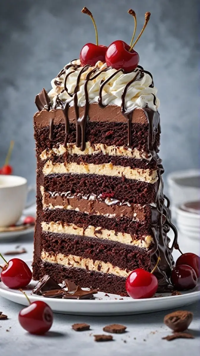 CHOCOLATE FOREST LAYER CAKE