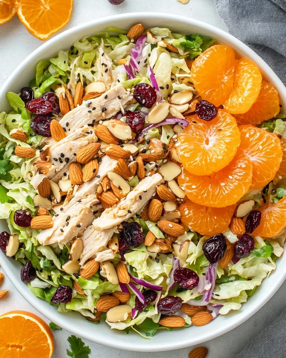 Easy Rotisserie Chicken Salad with Sesame Dressing