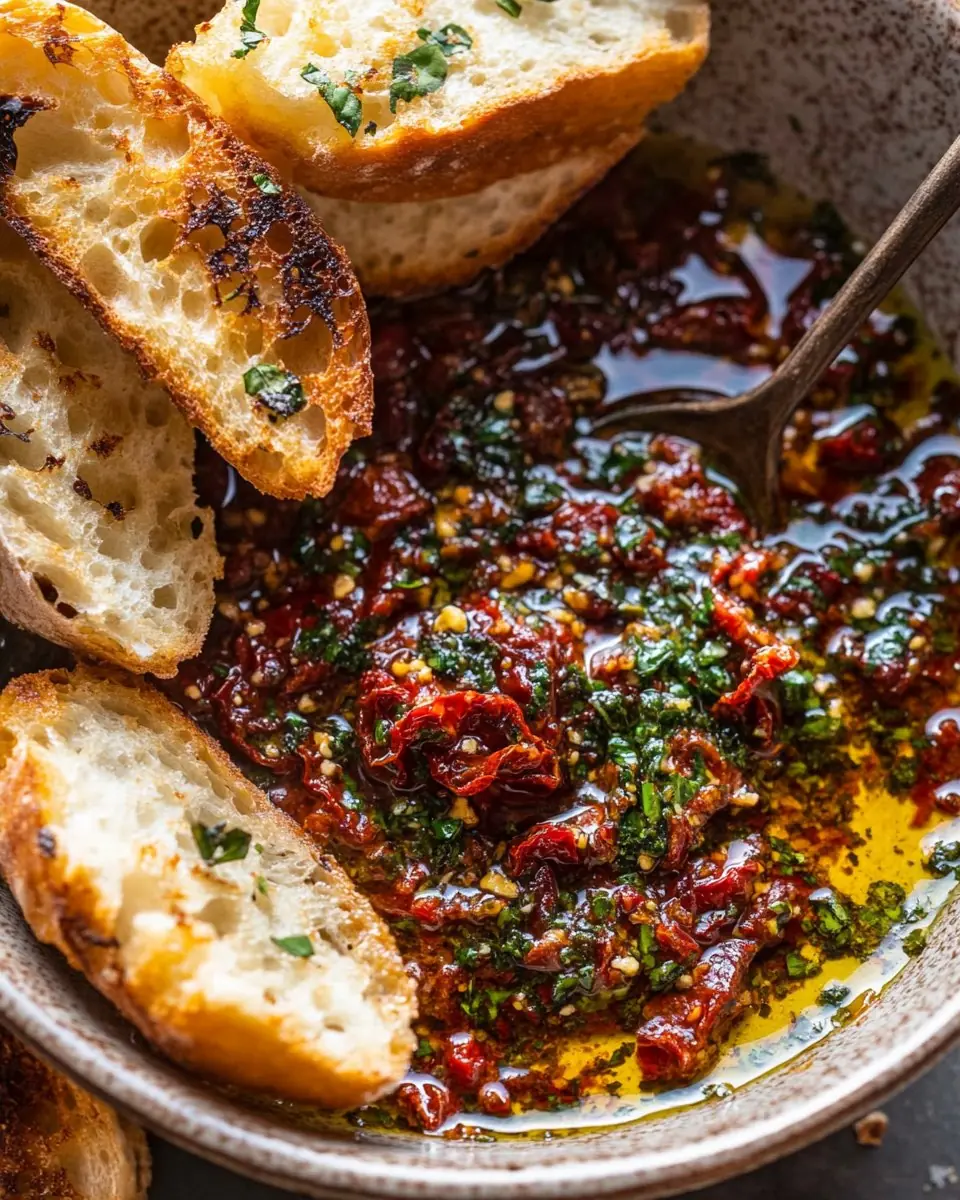Sun-Dried Tomato & Parmesan Dip