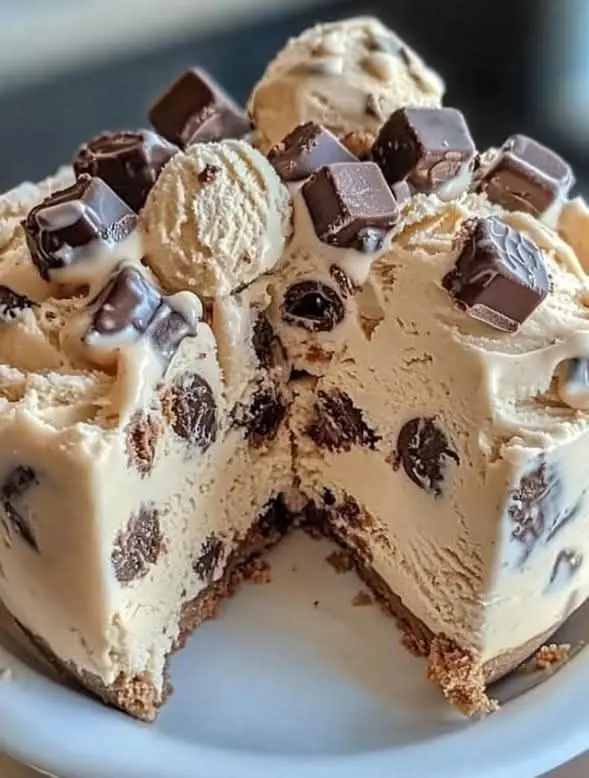 Cookie Dough Snickers & Reese's Ice Cream
