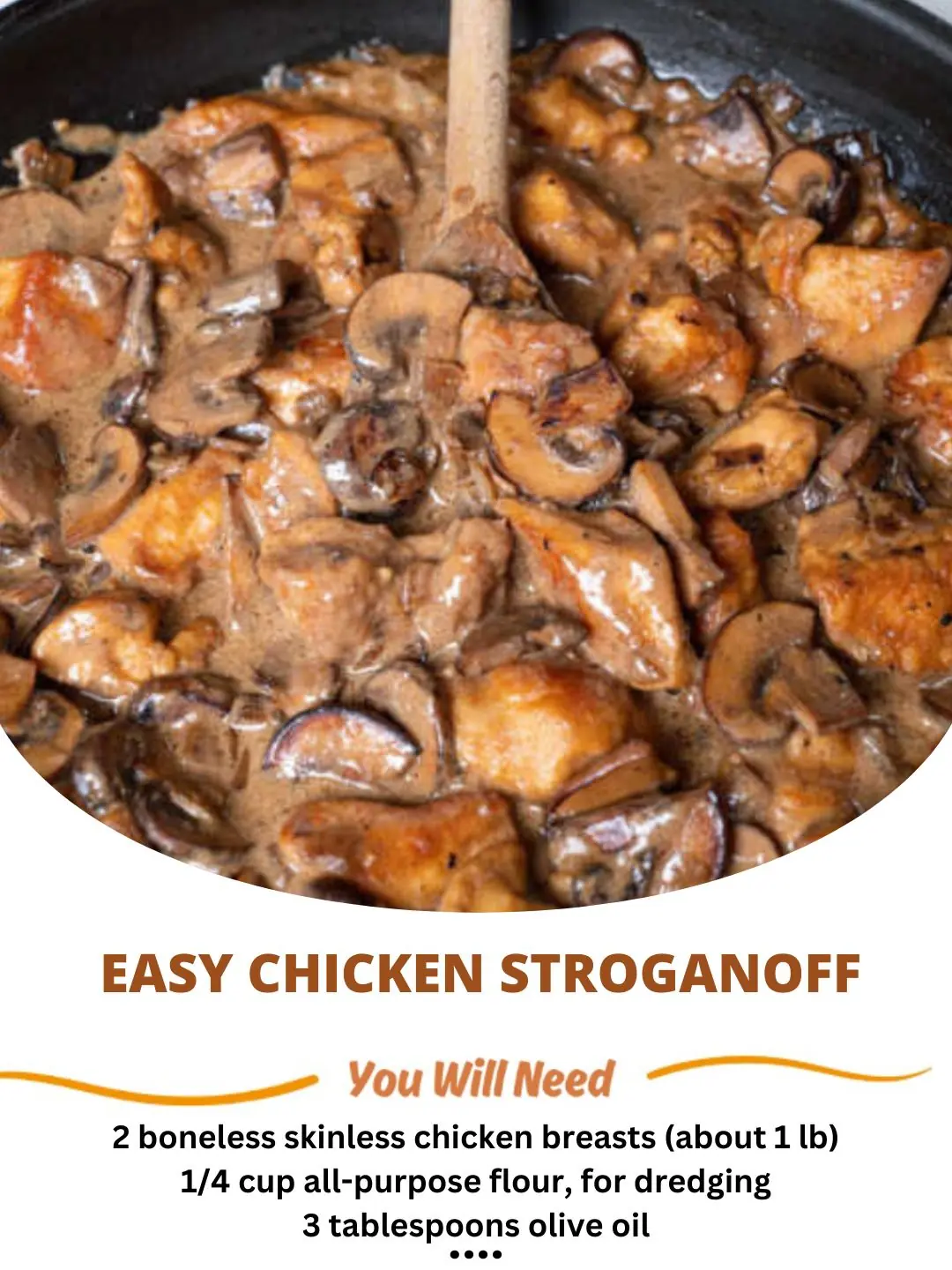 Easy Chicken Stroganoff