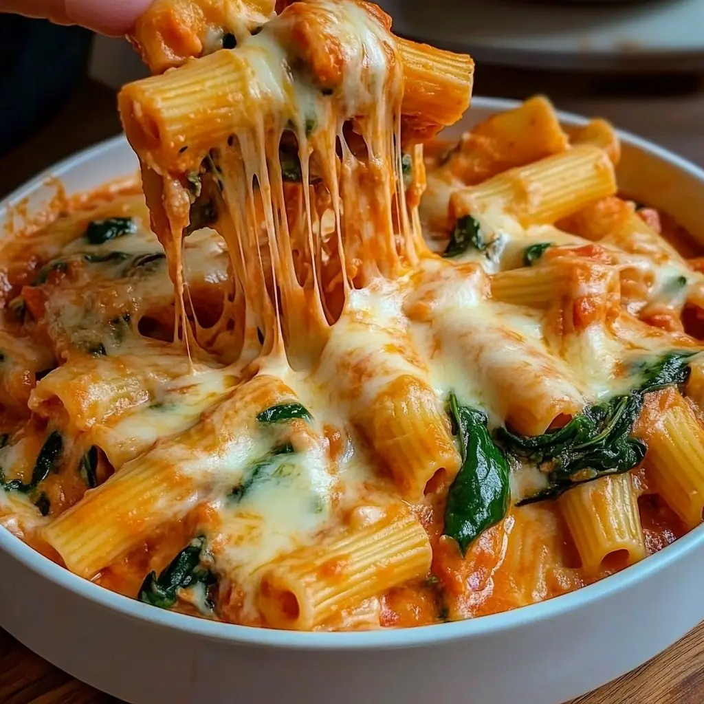 ๐ Spaghetti with Neapolitan Sauce, Mozzarella, and Basil โ