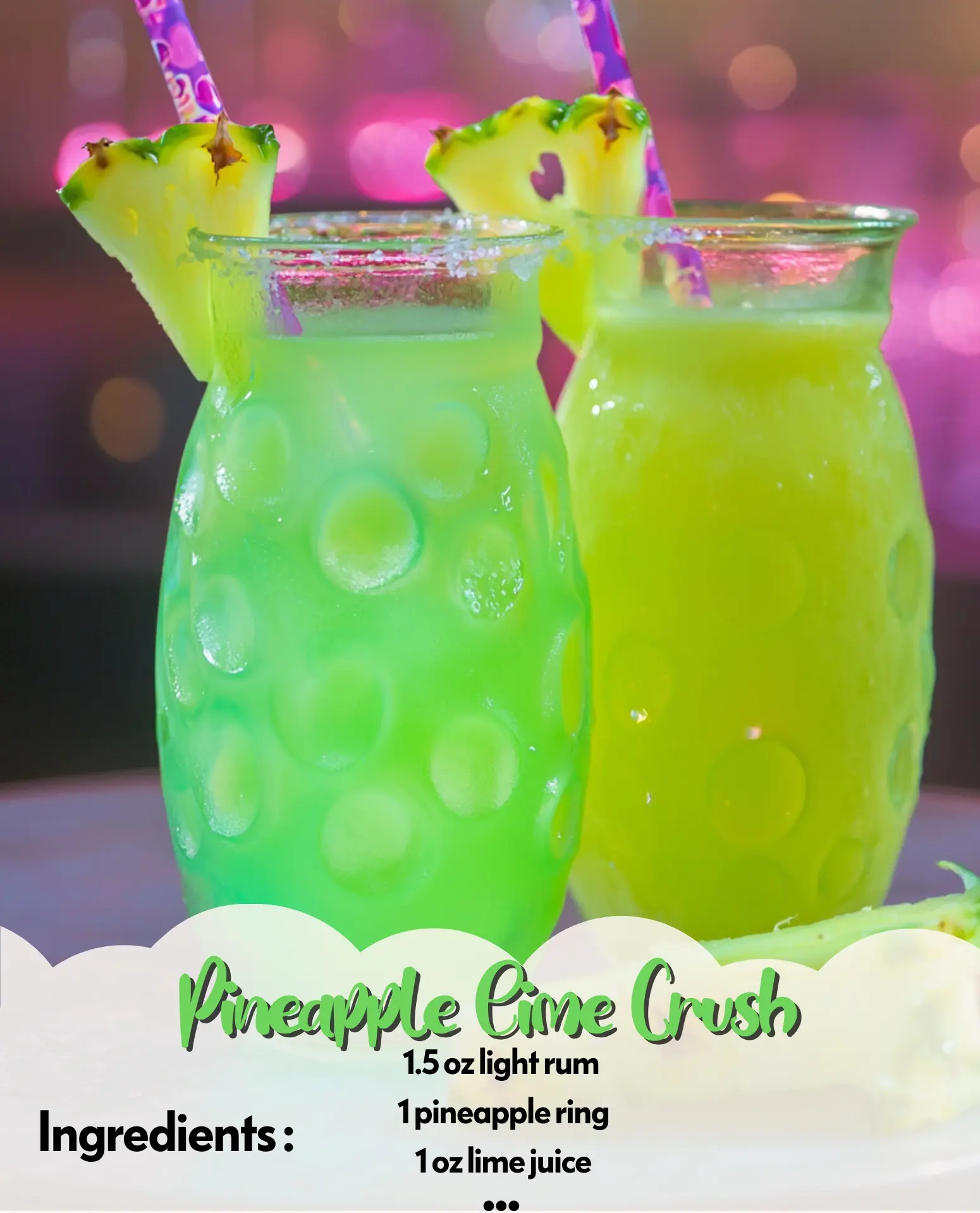Pineapple Lime Crush Cocktail: A Tropical Escape in a Glass