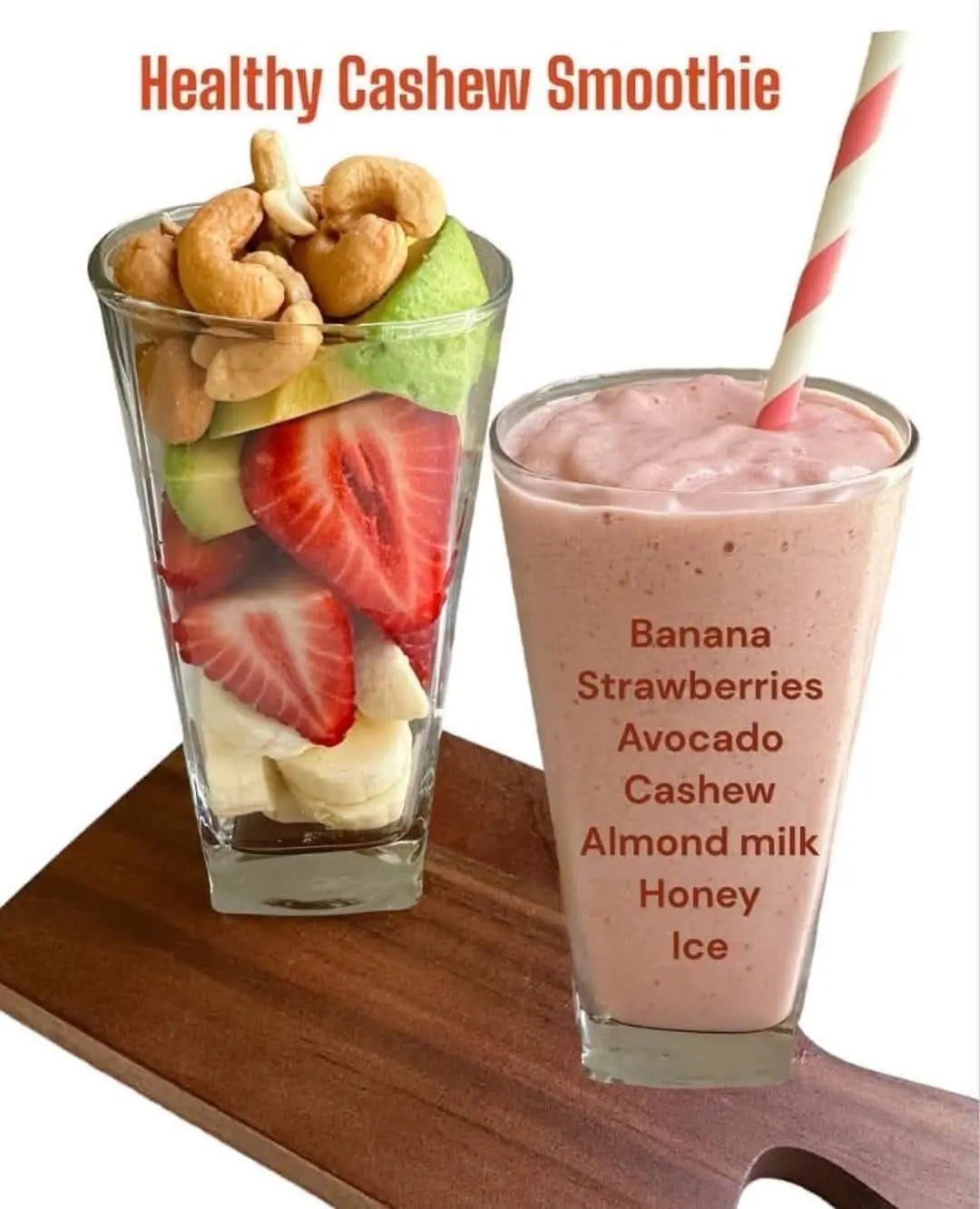 Healthy Cashew Smoothie