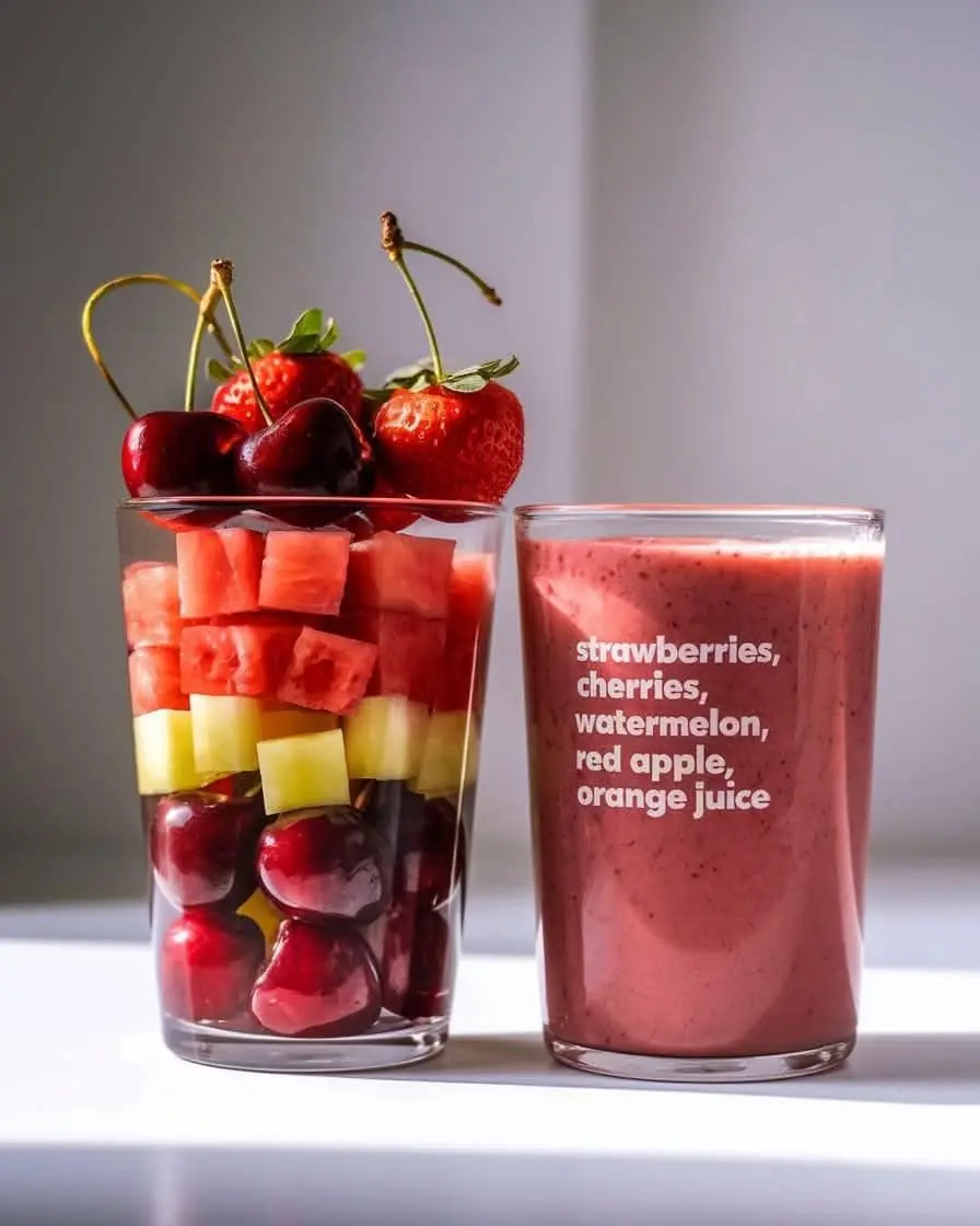 πππ Red Smoothie Recipe